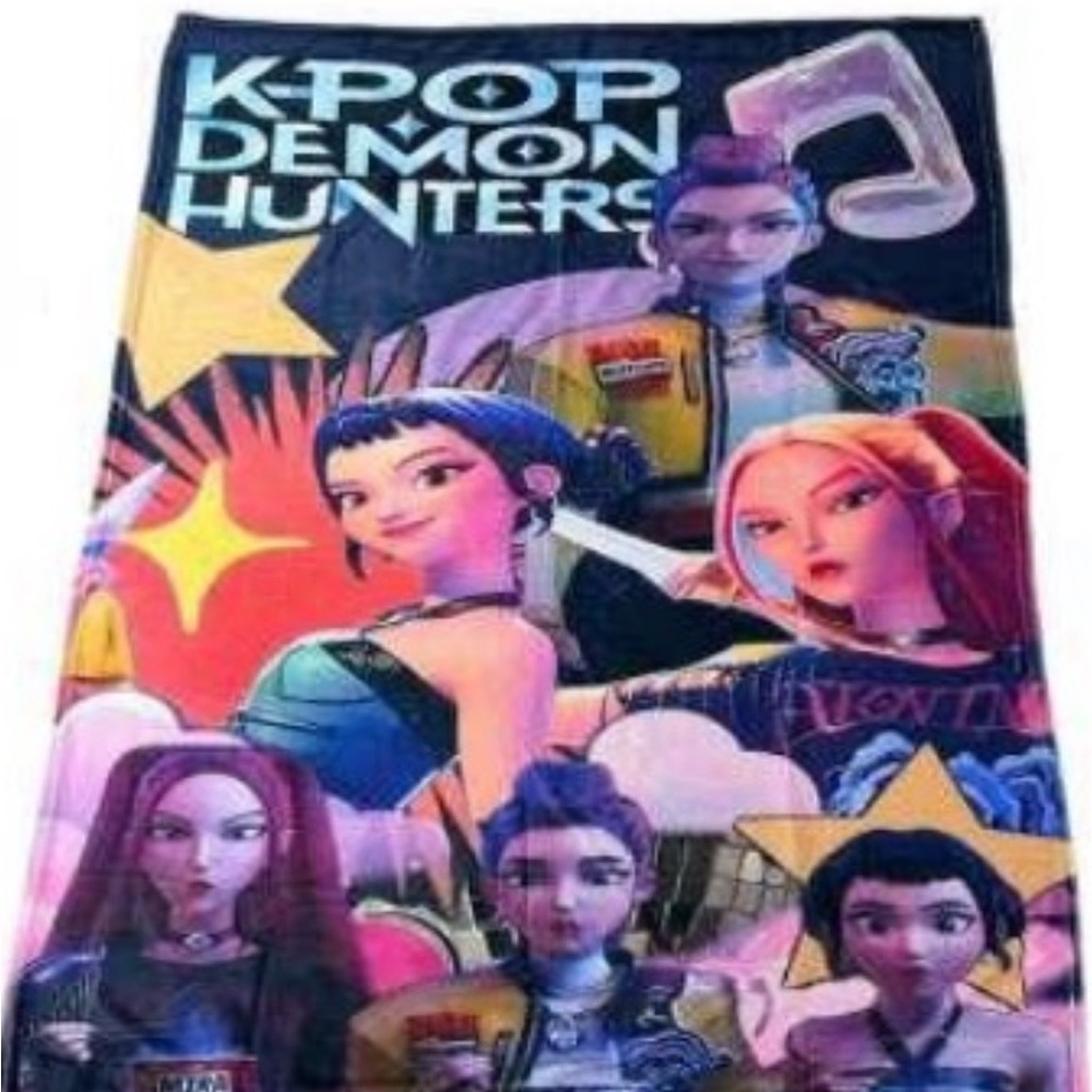 #5 K-Pop Demon Hunters Blanket
